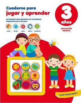 CUADERNO PARA JUGAR Y APRENDER - 3 AÑOS