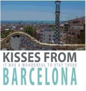 KISSES FROM BARCELONA