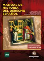 MANUAL DE HISTORIA DEL DERECHO ESPAÑOL