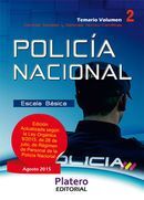 POLICÍA NACIONAL ESCALA BÁSICA. TEMARIO VOL. II.