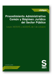 PROCEDIMIENTO ADMINISTRATIVO COMÚN Y RÉGIMEN JURÍDICO DEL SECTOR PÚBLICO