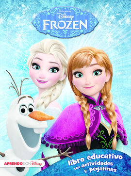 FROZEN - LIBRO EDUCATIVO DISNEY CON ACTIVIDADES Y PEGATINAS
