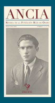 REVISTA DE LA FUNDACION BLAS DE OTERO ESTUCHE Nº 1