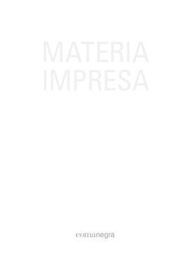 MATERIA IMPRESA