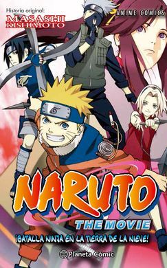 NARUTO ANIME COMICS Nº 02  ¡BATALLA NINJA EN LA TIERRA DE LA NIEVE!