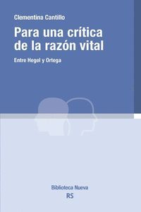 PARA UNA CRITICA DE LA RAZON VITAL