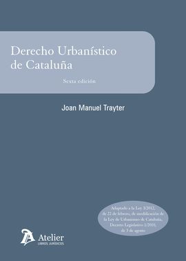 DERECHO URBANÍSTICO DE CATALUÑA