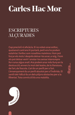 ESCRIPTURES ALÇURADES