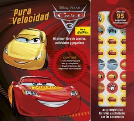 CARS 3. PURA VELOCIDAD. CUENTO CON PEGATINAS