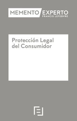 MEMENTO EXPERTO PROTECCIÓN LEGAL DEL CONSUMIDOR