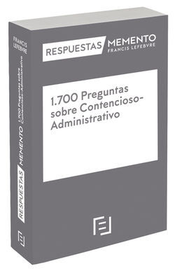 1.700 PREGUNTAS SOBRE CONTENCIOSO-ADMINISTRATIVO