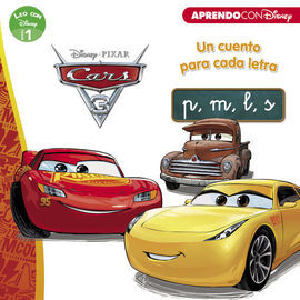 CARS 3. UN CUENTO PARA CADA LETRA: P, M, L, S (LEO CON DISNEY NIVEL 1)