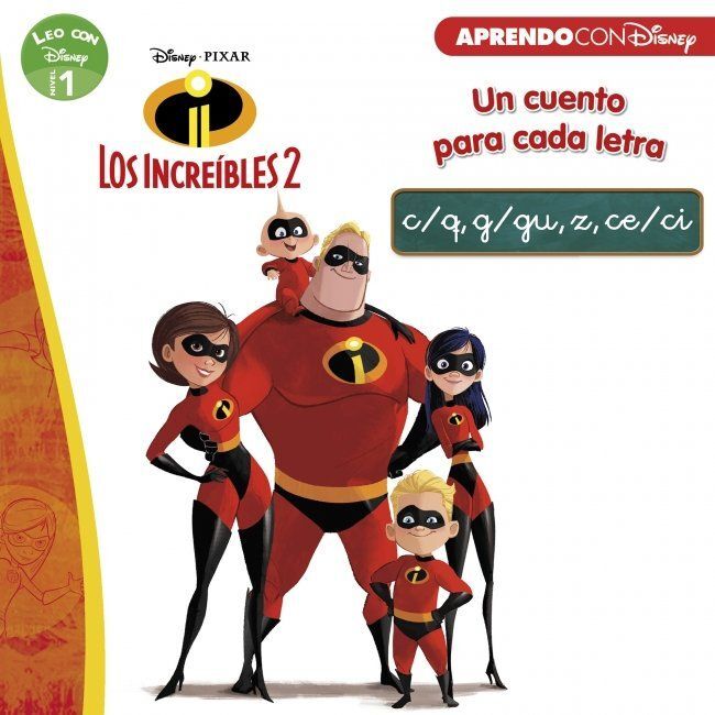 LOS INCREIBLES 2. LCD. C/Q,G/GU,Z,CE/CI.