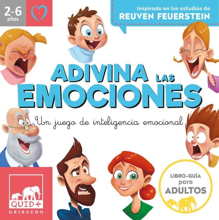 ADIVINA LAS EMOCIONES  2-6 AÑOS