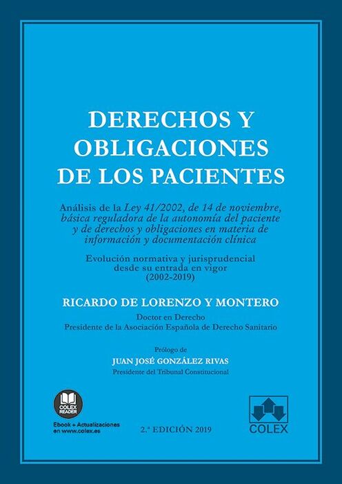 DERECHOS Y OBLIGACIONES DE LOS PACIENTES 2019.