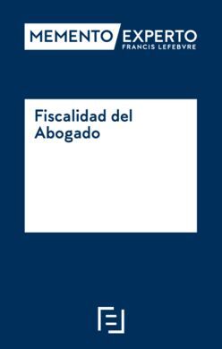 MEMENTO EXPERTO FISCALIDAD DEL ABOGADO