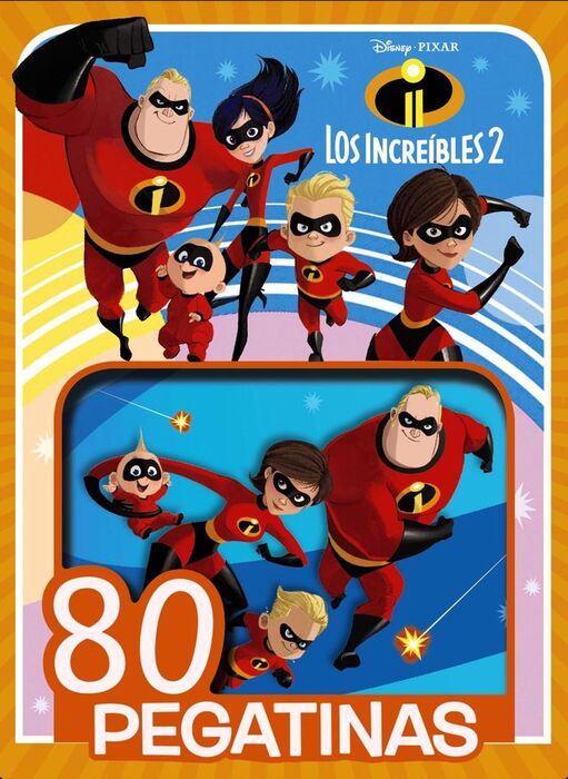 PEGATINAS LOS INCREIBLES 2