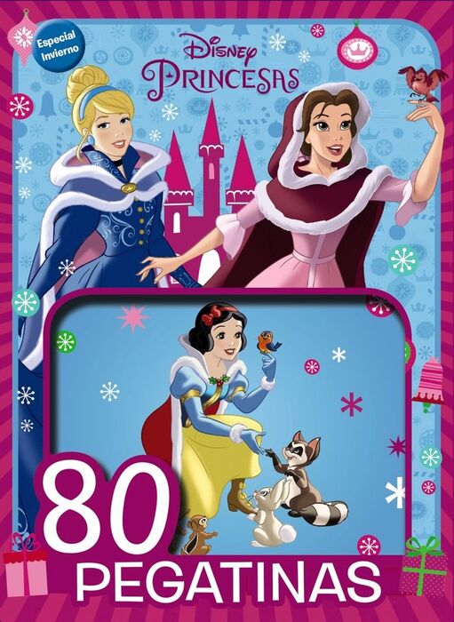 PEGATINAS PRINCESAS DISNEY ESPECIAL INVIERNO