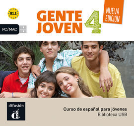 GENTE JOVEN NUEVA EDICIÓN 4 USB