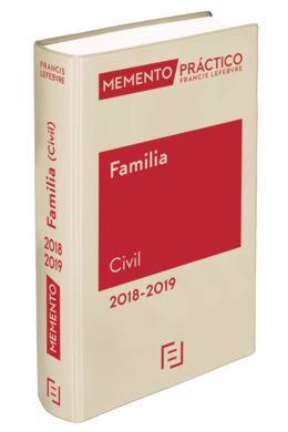 MEMENTO FAMILIA (CIVIL) 2018-2019