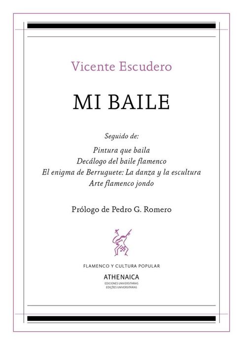 MI BAILE Y OTROS ESCRITOS