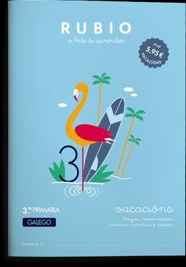 RUBIO VACACIONES 3 PRIMARIA GALLEGO
