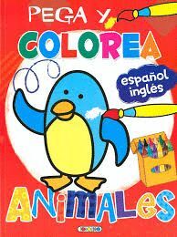 PEGA Y COLOREA ANIMALES 3