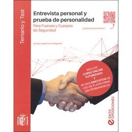 TEMARIO Y TEST ENTREVISTA PERSONAL Y PRUEBA DE PER
