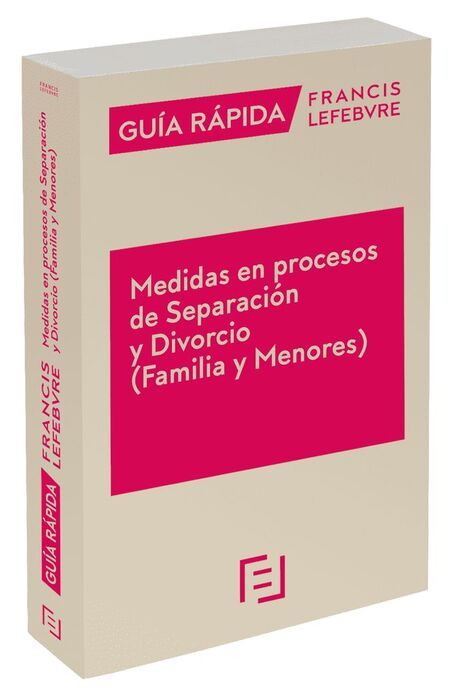 MEDIDAS EN PROCESOS DE SEPARACIÓN Y DIVORCIO (FAMILIA Y MENORES)