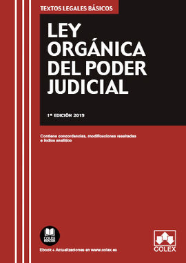 LEY ORGÁNICA DEL PODER JUDICIAL 2019