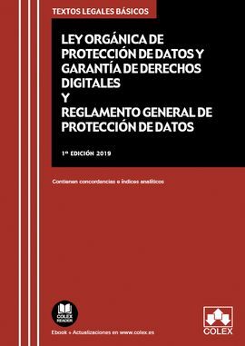 LEY ORGÁNICA DE PROTECCIÓN DE DATOS Y GARANTÍA DE