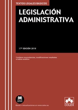 LEGISLACIÓN ADMINISTRATIVA 2019