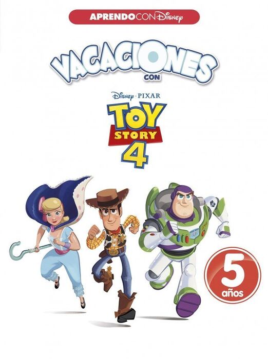 VACACIONES CON TOY STORY 4 - 5 AÑOS