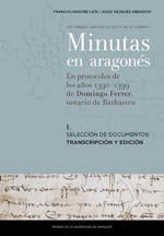 MINUTAS EN ARAGONÉS