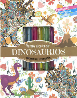 VAMOS A COLOREAR DINOSAURIOS