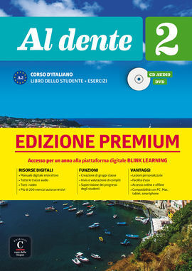 AL DENTE 2 PREMIUM LIBRO DELLO STUDENTE + ESERCIZI + CD+DVD