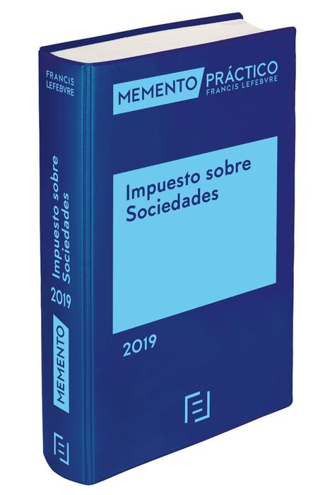 MEMENTO IMPUESTO SOBRE SOCIEDADES 2019