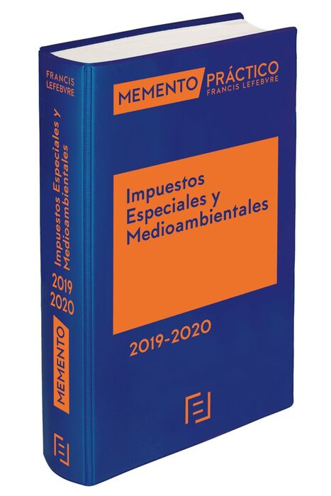MEMENTO IMPUESTOS ESPECIALES Y MEDIOAMBIENTALES 2019-2020