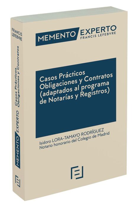 MEMENTO EXPERTO CASOS PRÁCTICOS OBLIGACIONES Y CONTRATOS