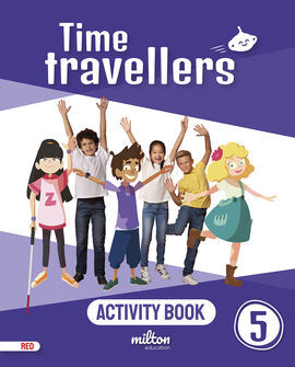 TIME TRAVELLERS 5 RED ACTIVITY BOOK ENGLISH 5 PRIMARIA