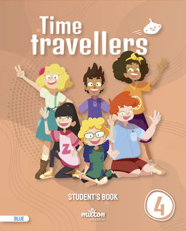 TIME TRAVELLERS 4 BLUE STUDENT'S BOOK ENGLISH 4 PRIMARIA