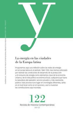 REVISTA AYER 122 - LA ENERGÍA EN LAS CIUDADES DE L