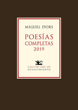 POESÍAS COMPLETAS 2019