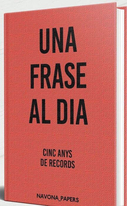 UNA FRASE AL DIA CINC ANYS DE RECORDS - CAT