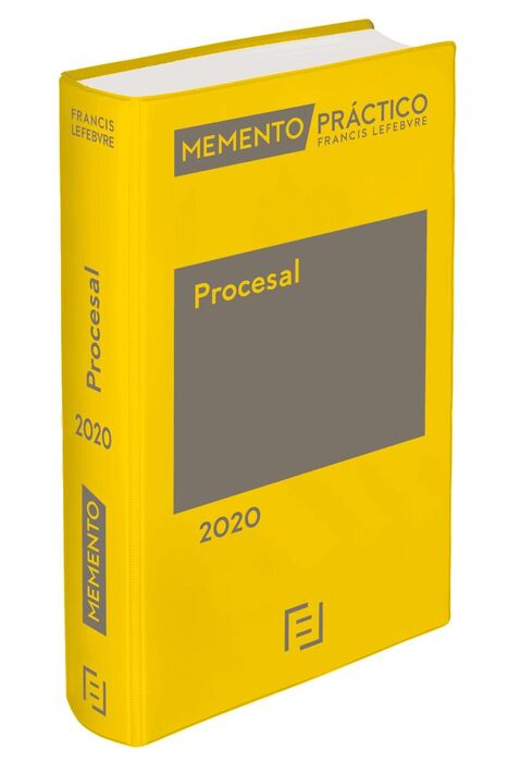 MEMENTO PROCESAL 2020