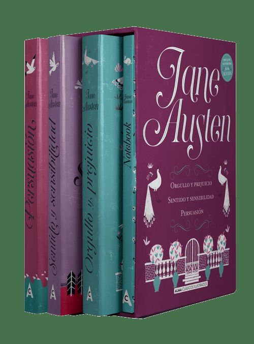 JANE AUSTEN -ESTUCHE 4 VOL.
