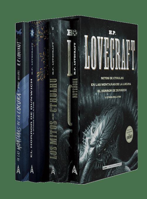 H.P.LOVECRAFT -ESTUCHE 4VOL.