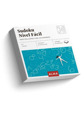 SUDOKU NIVEL FÁCIL