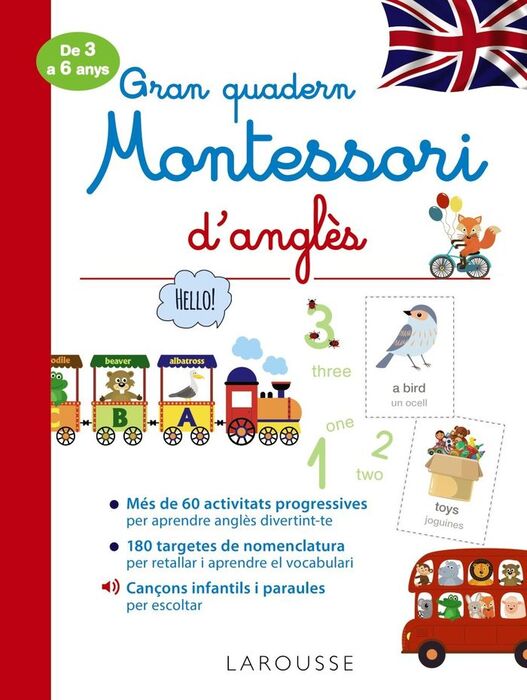 GRAN QUADERN  MONTESSORI ANGLÈS