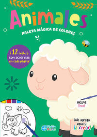 ANIMALES. PALETA MAGICA DE COLORES